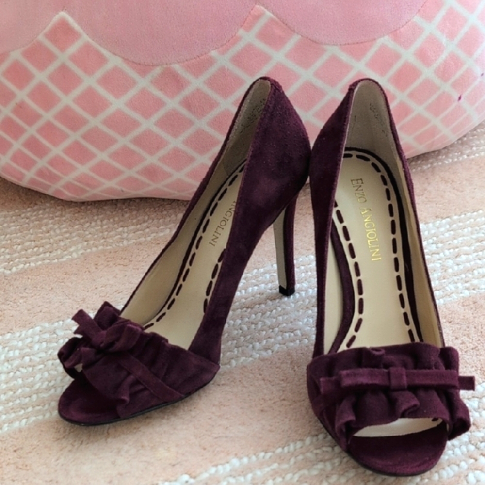 Enzo Angiolini Women's Purple Heels
